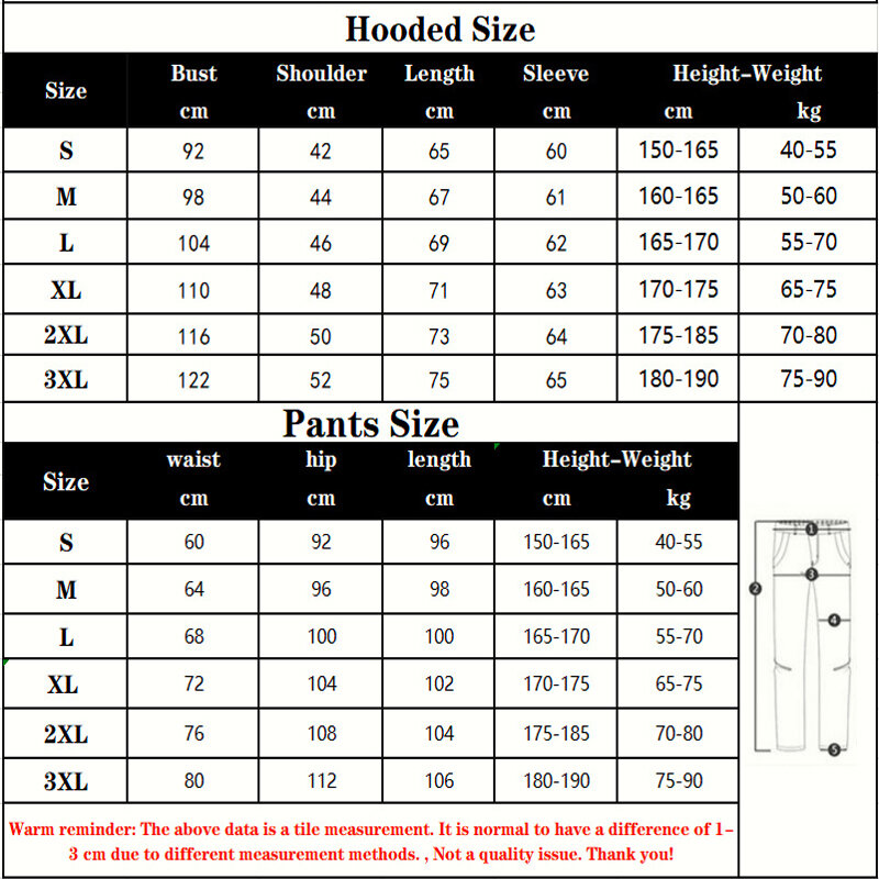 2021 New Men's Spring Autumn Sets Zipper Hoodie+pants Two Pieces Casual Tracksuit Male Sportswear Gyms Brand Clothing Sweat Suit