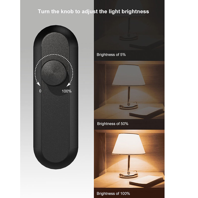 Lonsonho Tuya Smart Life WiFi Smart Cord Dimmer Switch AC Trailing Edge 220V Min Brightness Adjustable Works Alexa Google Home
