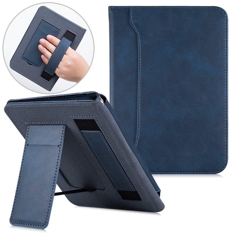 Чехол-подставка AROITA для Kindle Paperwhite (10-го поколения/подходит для всех поколения paperwhite)-защитный чехол из искусственной кожи с ремешком на руку
