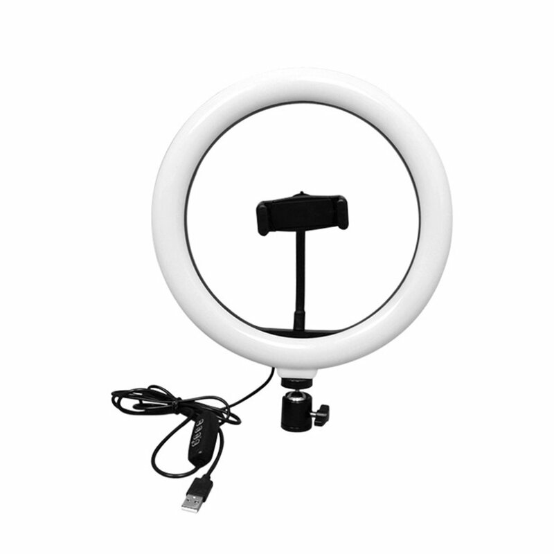 Illuminazione fotografica con supporto fotocamera Studio fotografico cerchio Led Selfie Ring Light lampada per telefono per Video Tik Tok Youtube Set