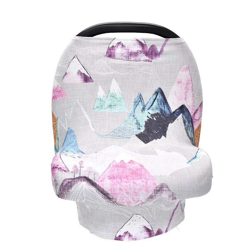 Nursing Cover Scarf Canopy Breastfeeding Cover Multifunction Cape Baby Stroller Cover Baby Car Seat Cover Carseat Cover