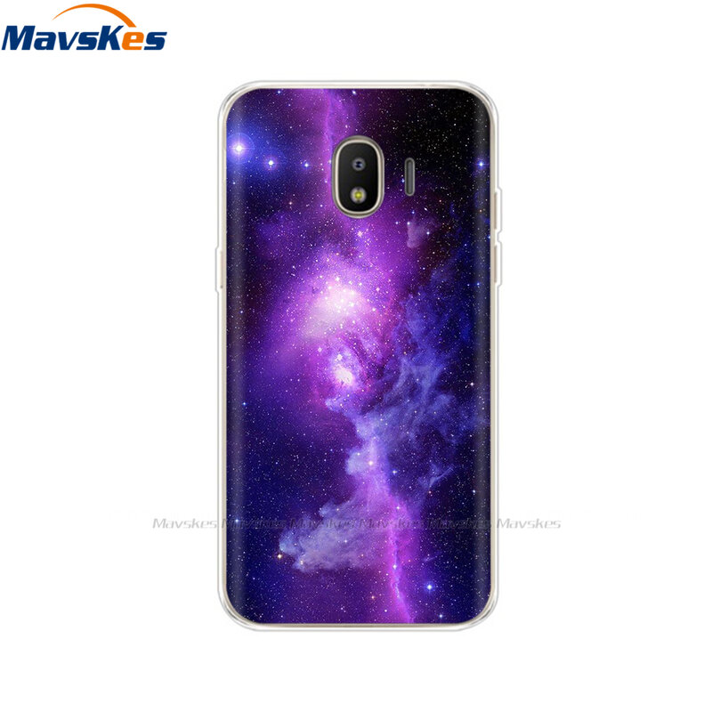 Silicone For Samsung Galaxy J2 Core Case Flower Soft TPU Back Cover for Galaxy J2 Core 2018 J 2 SM-J260F J260F J260 cover Coque