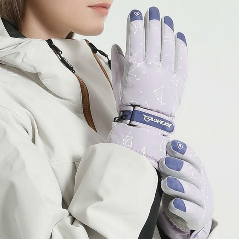 Sport Glove Anti-Scratch Thick Texture Thermal Touch Screen Cold Weather Sports Gloves Glove Thicken Glove 1 Pair