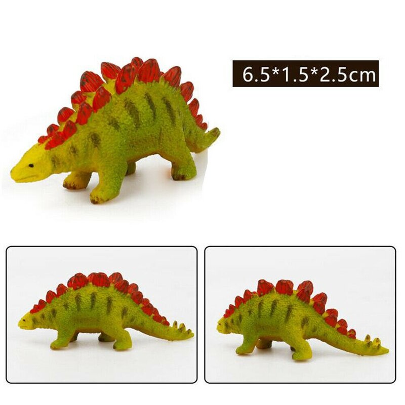 12 sztuk małe zabawki dinozaury zestaw pakiet zwierząt Mini figurki Model dla dzieci zabawki prezent