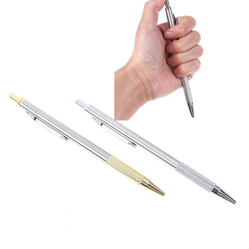 Diamentowy przecinak do szkła narzędzie tnące Carbide Scriber twardy Metal płytka napis Pen grawer szklany nóż Scriber maszyna do cięcia