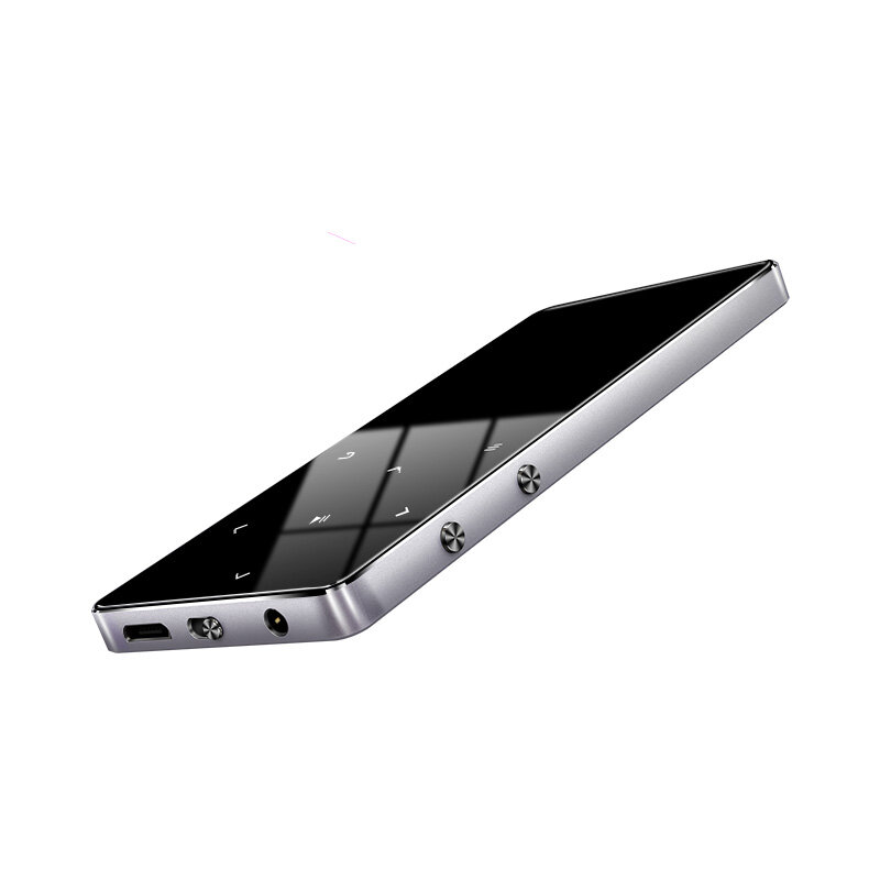 Originale del metallo di Bluetooth MP4 lettore 8GB 16GB 32GB 64GB giocatore di musica chiave di tocco di fm radio video gioco E-Book hifi lettore walkman