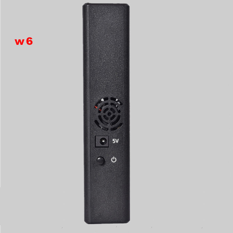 Detektor Pemindai WIFI WIFI Bluetooth 2.4G + 5.2G + 5.8G Pemutus Wi-Fi Nirkabel W6 Menembus Dinding