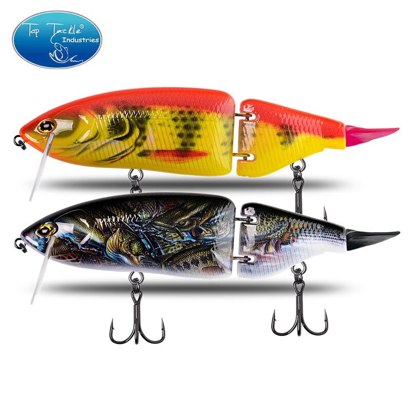New Bait 165mm 60g/135mm 33g Shad Glider Jointed Swimbait ABS Plastic Fishing Lures Hard Body Floating Bass Pike