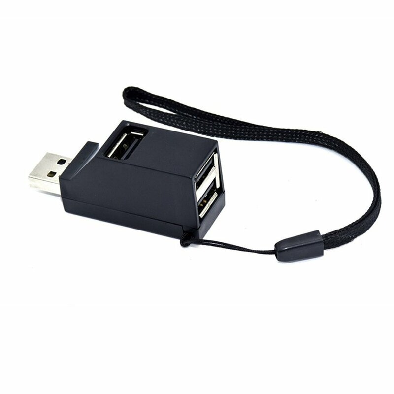 Mini USB 2.0/3.0 Hi-Speed Multi Port USB Hub Splitter Hub Adapter untuk Komputer PC untuk Hard Drive Portabel