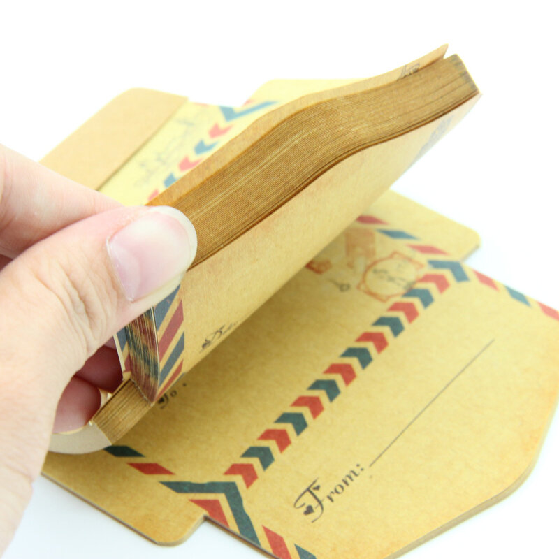 Retro Vintage Kraft Papier Umschläge Mini Nette Kawaii Cartoon Schreibwaren Post Brief Umschlag Geschenke