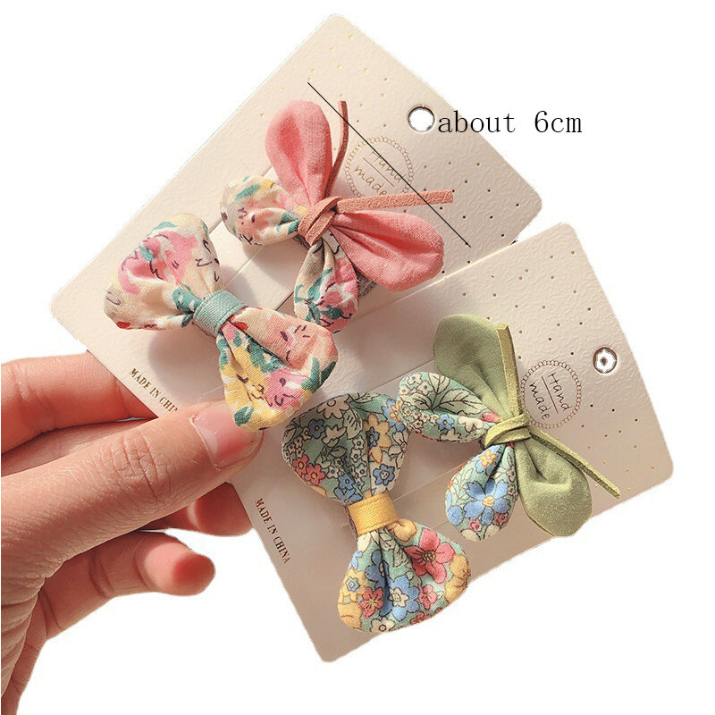 1 Set Of New Girl Cute Cartoon Butterfly Animal ColorfulHairpin Iittle Girl Side Clip BB Hairpin Baby Fashion Hair Accessories