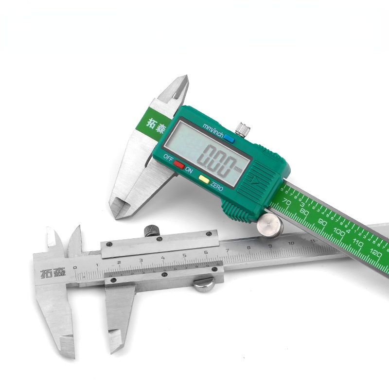 متعددة الوظائف مقياس الميكانيكية الفرجار الصغيرة المنزلية عالية الدقة شاشة ديجيتال الإلكترونية الورنية الفرجار أداة قياس