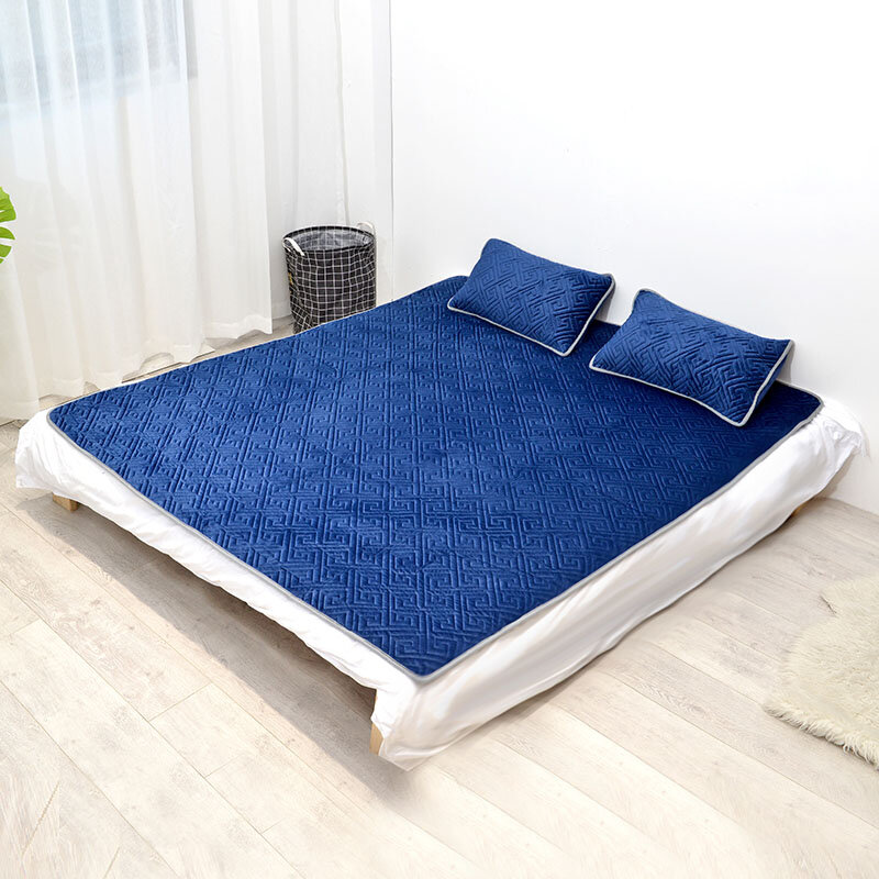 مرتبة سرير مصنوعة من اللاتكس الطبيعي ، حصيرة حصير يابانية داخلية للتدفئة ، عنق الرحم ، الفقرات ، ضغط الجسم ، 7 مناطق