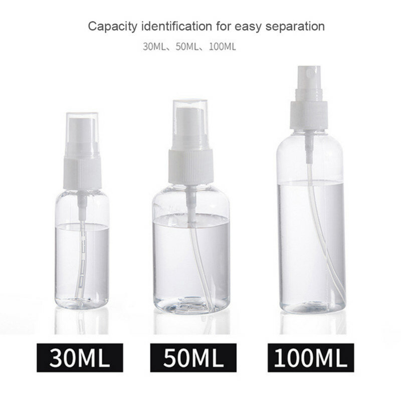 ミニプラスチックアトマイヘアサロンツール化粧品理髪ウォータースプレー容器スプレーボトル香水プラスチック瓶