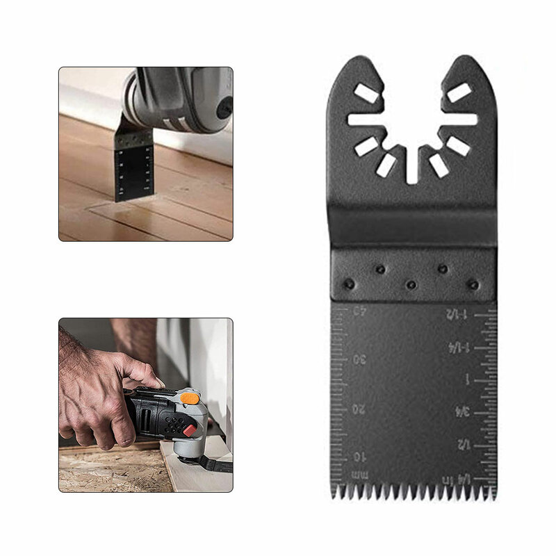 10pcs 34mm lame Multitool lama per sega oscillante utensili da taglio in legno per utensili a mano alternativo Set di lame per sega