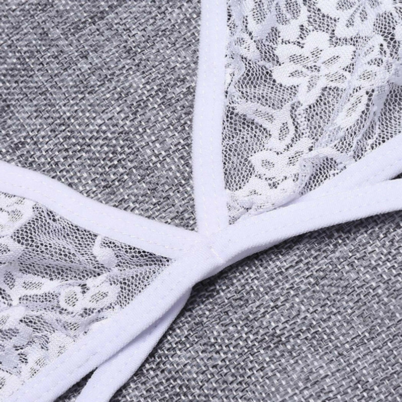 Sexy Floral Lace See Through Lingerie Underwear Women Set Sexy Sensual Lingerie Perspective Push Up Bra Low Waist Sexy Brief Set