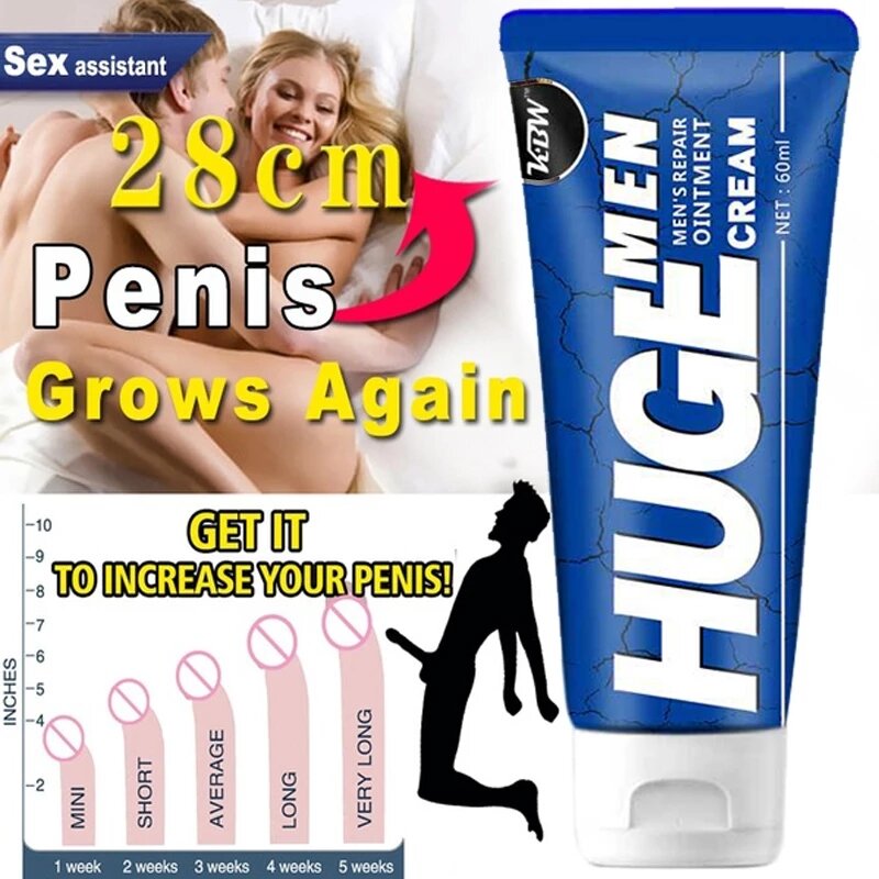 Aumento masculino do pênis do óleo do sexo do lubrificante do creme da ampliação do pênis, espessamento