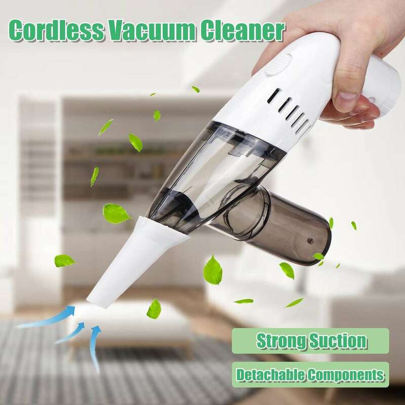 Portable Mini Handheld Keyboard Vacuum Cleaner Cordless for Home Car Table Sofa Dust Laptop Desktop PC Computer Cleaner