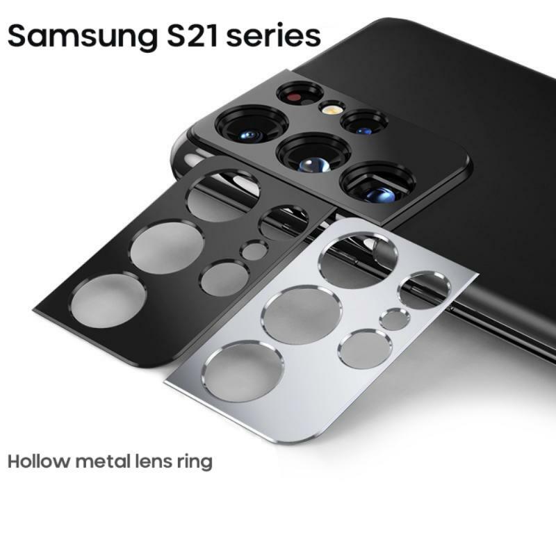 Стекло для камеры Samsung S21 S21 Plus S21 ультра металлическая защитная пленка объектив из алюминиевого сплава лист защитная пленка для задней камер...