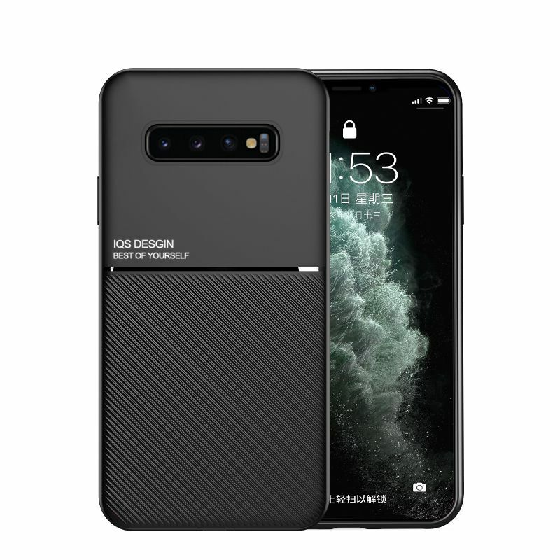 Voor Samsung S8 S9 S10 S20 S21 S22 Plus S10E S20 S21 Ultra Fe Case Frosted Streep Voor Galaxy Note 8 9 10 20 Plus Eenvoud Cover