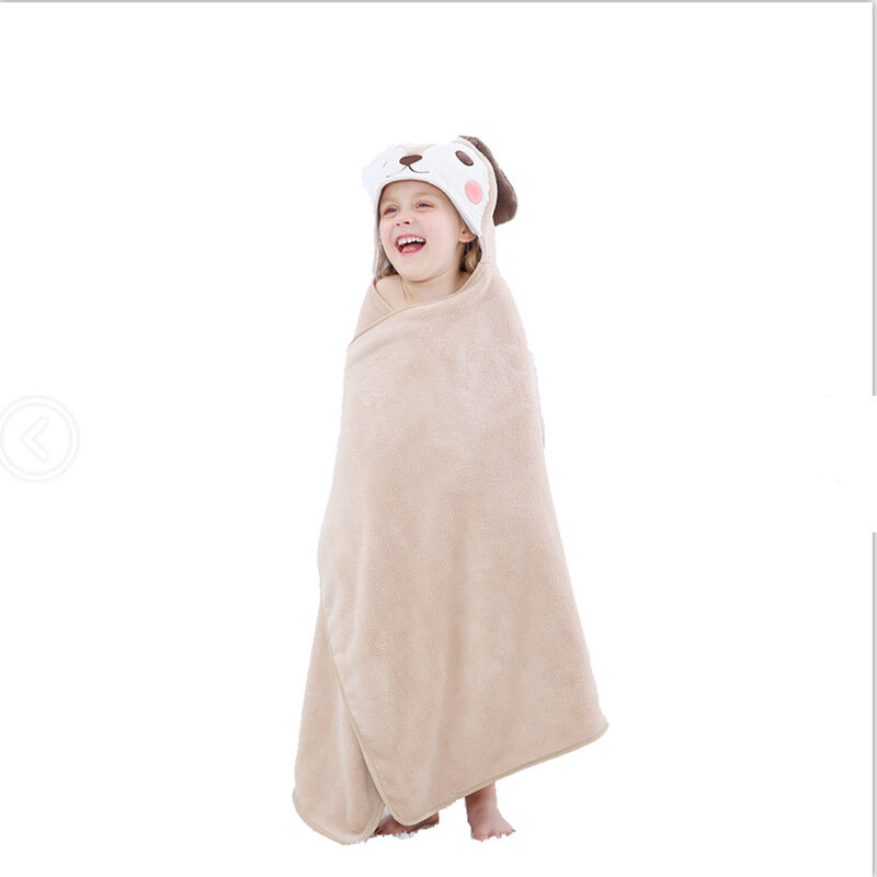 Quatro estações crianças coral velo toalha de banho super macio delicado animal bonito toalha de banho flanela cobertor recém nascido swaddle conjunto