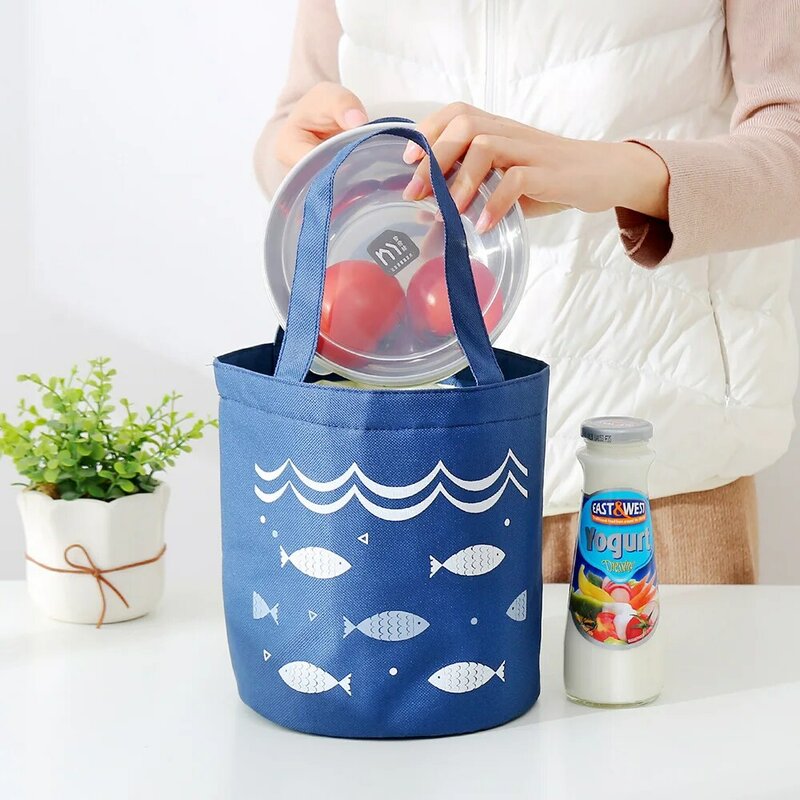 Multifuncional saco de almoço portátil feminino escritório comida térmica bolsa crianças piquenique ao ar livre fruta bebida lanche cooler pacote accessorie
