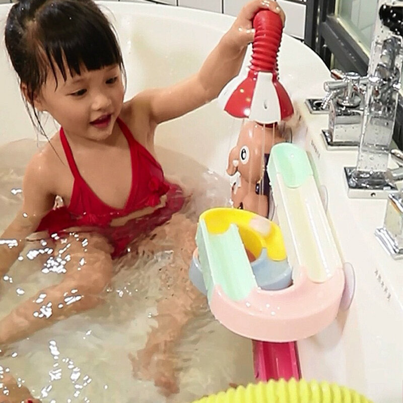 Pompa Air Gajah Elektrik Lucu dengan Kepala Pancuran Mandi Bayi Mainan Mandi Anak-anak Mainan Balita Mandi Bayi