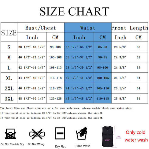 New Men's Slimming Neoprene Vest Sweat Shirt Body Shaper Waist Trainer Shapewear Black Sleeveless Men Top Shaper Clothing Male