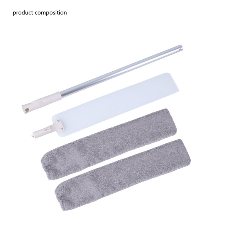 Long Handle Extensible Cleaning Duster Microfiber Dust Brush for Household Sofa Gap Bedside Fur Hair Floor Sweeper Mop Tools