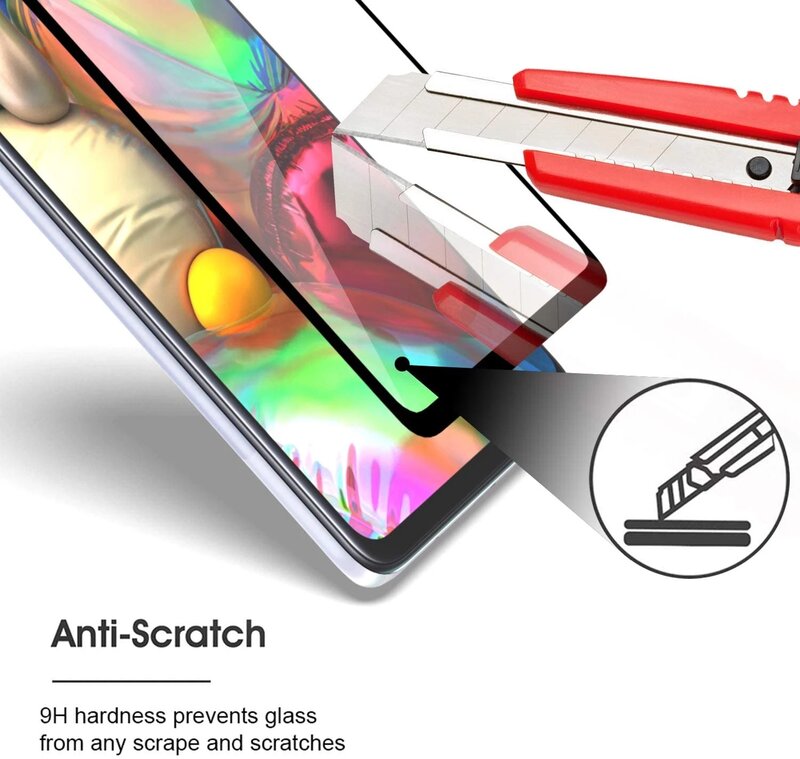 Protetor de tela vidro temperado, protetor de tela para samsung galaxy m51 alta qualidade filme hd acessórios de telefone celular