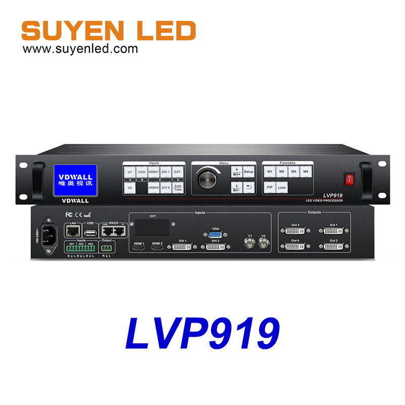 أفضل سعر LED جهاز الربط الفيديو المعالج VDWall تحكم LVP919S LVP919