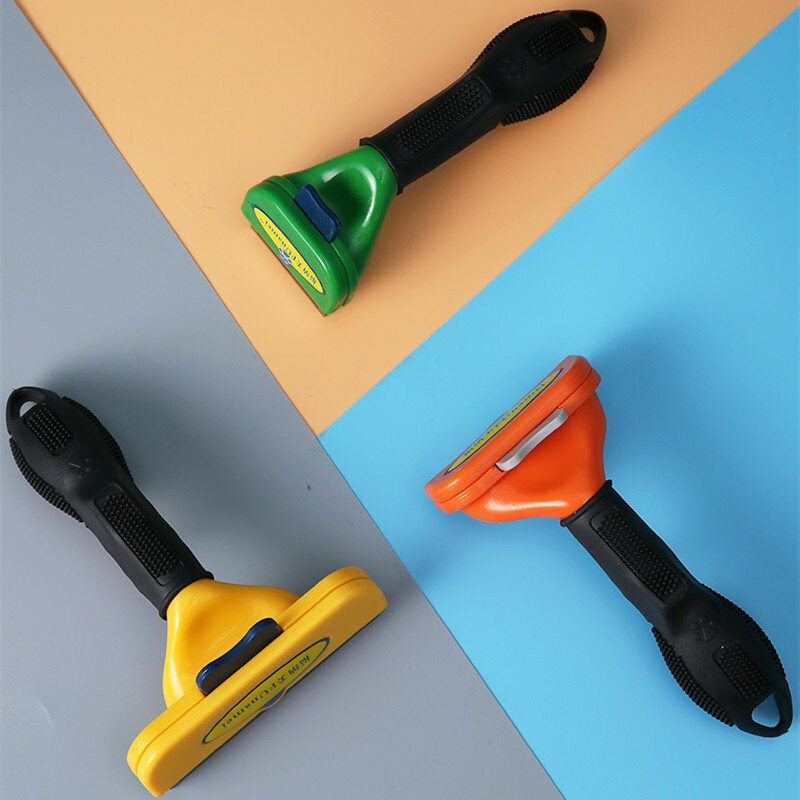 Brosse d'épilation pour animaux de compagnie, peigne de troisième génération pour chiens, fournitures de nettoyage pour animaux de compagnie