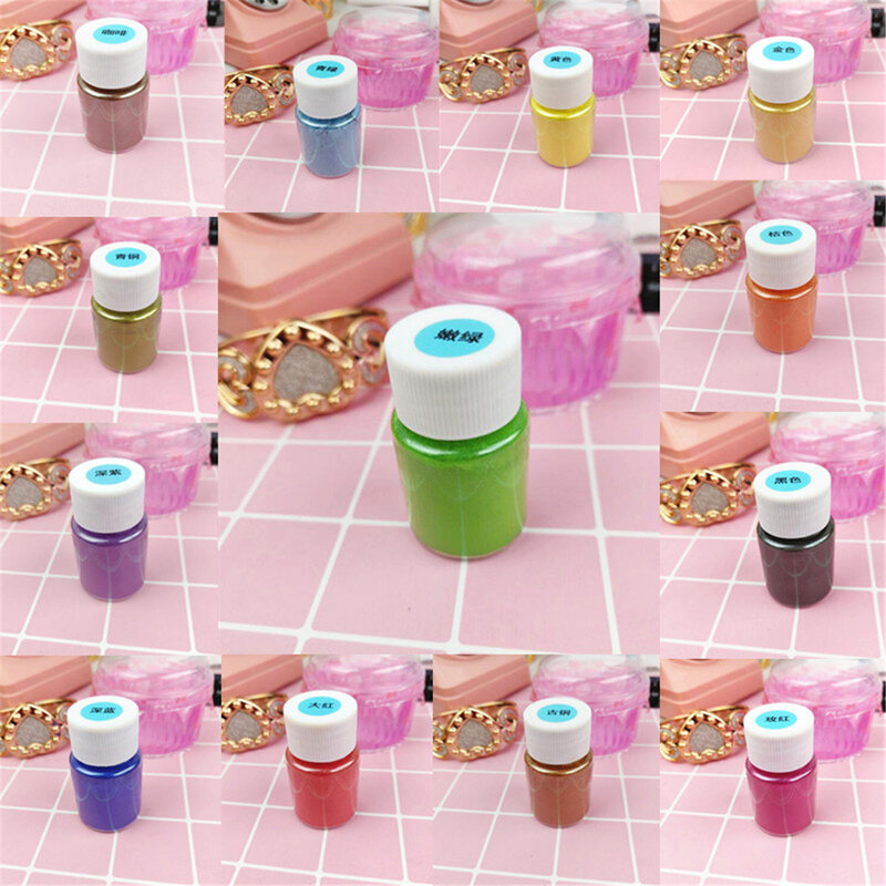 10g Making Coloring Bath Bomb Makeup Pigment Mica Powder Soap Dye Eye Shadow