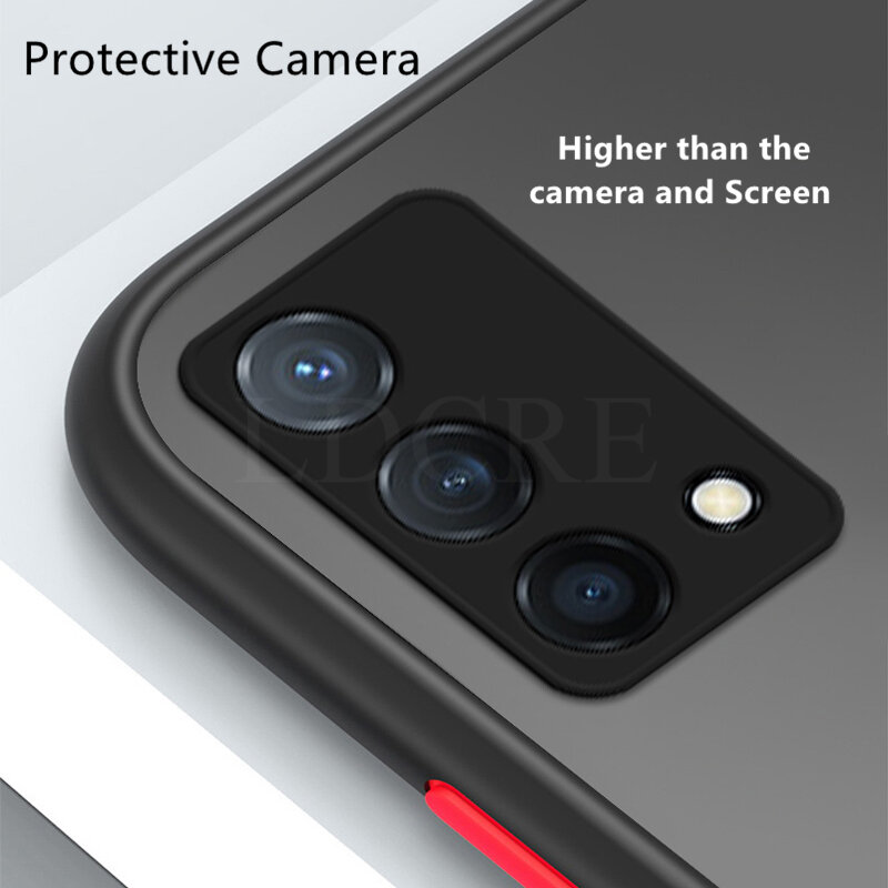 Coque de protection d'appareil photo pour Realme GT Neo2, cadre blindé mat, housse pour Realme GT Neo2 GT maître