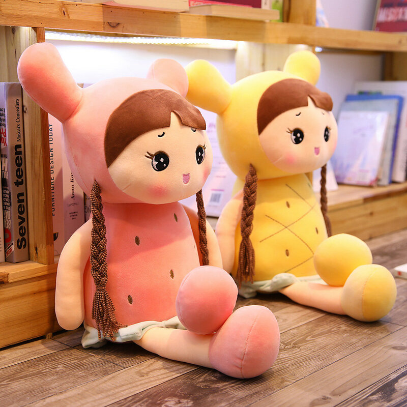 Cute fruit sleeping cloth for birthday present girlfriend plush toy doll Princess hold doll for girl