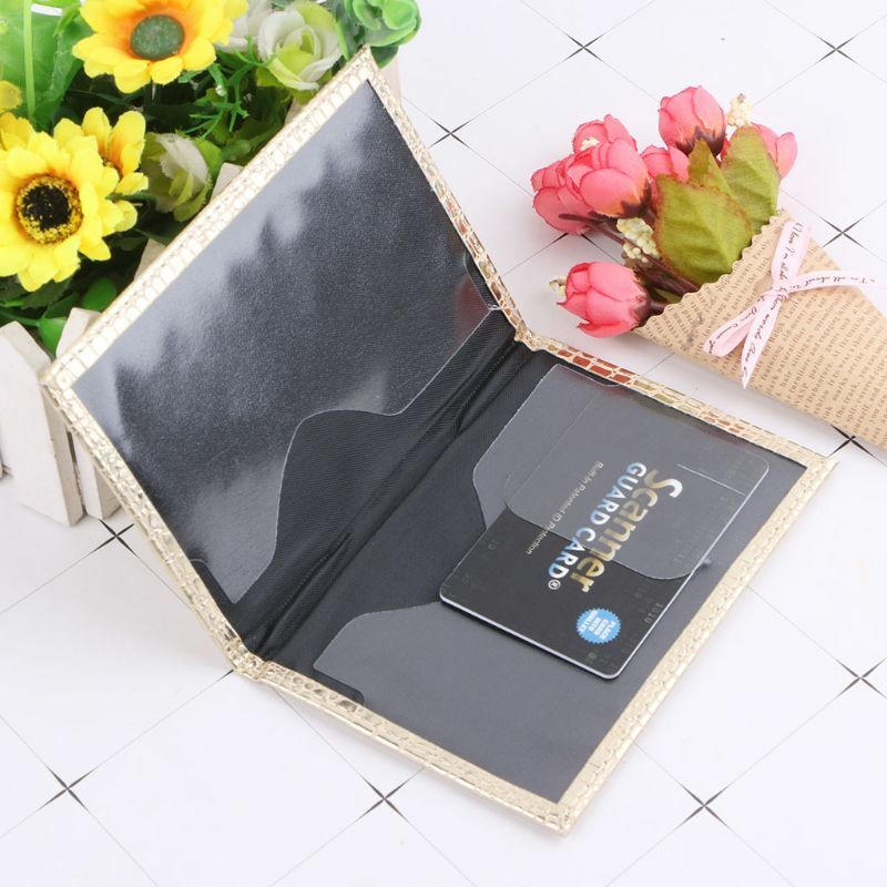 Draagbare Credit Card Protector Rfid Blocking Nfc Signalen Shield Secure Voor Paspoort Case Purse