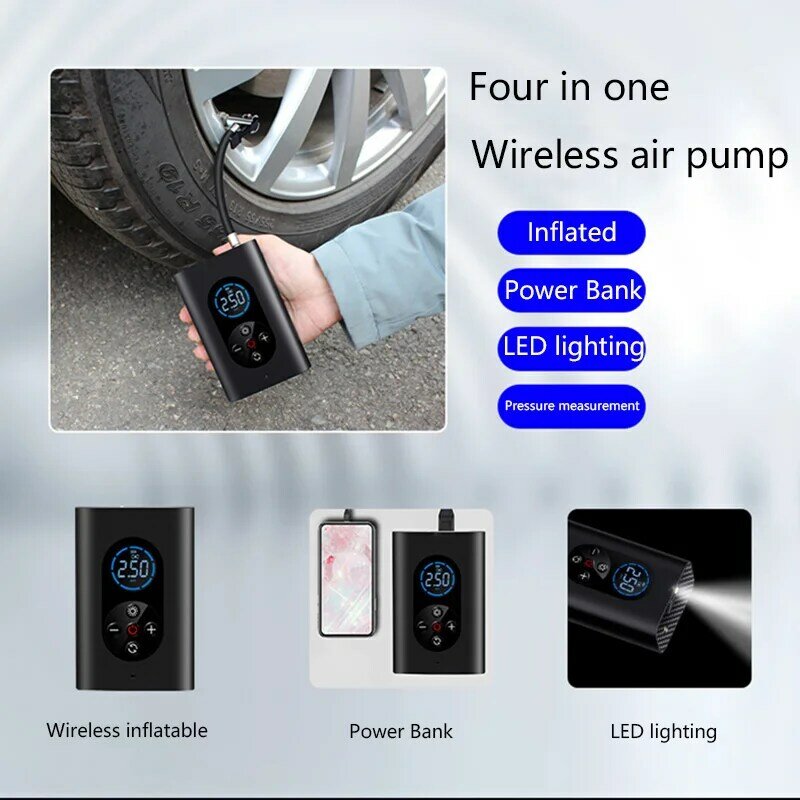 Bicycle Pump Boat Portable Air Compressor Car Tyre Inflator Compressor For Cars Tire Air Injector Car Tire Inflator Pump