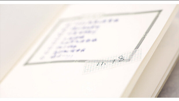 1Pc 1.5Cm X 10M Biru Grid Washi Tape Kertas Jepang DIY Perencana Masking Tape Perekat Stiker dekoratif Stationery Tape