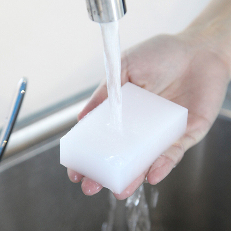 20Pcs 10*6*2Cm Melamine Spons Magic Sponge Eraser Cleaner Cleaning Artikelen Voor Keuken Badkamer Auto 'S gereedschap Super Zuinig