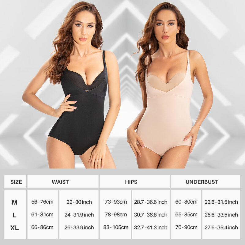 Coloriented 31065 Customized Bodysuit VIP Clients Only V Shape Breast Support Bodysuit Sexy Adjustable shoulder straps Corset