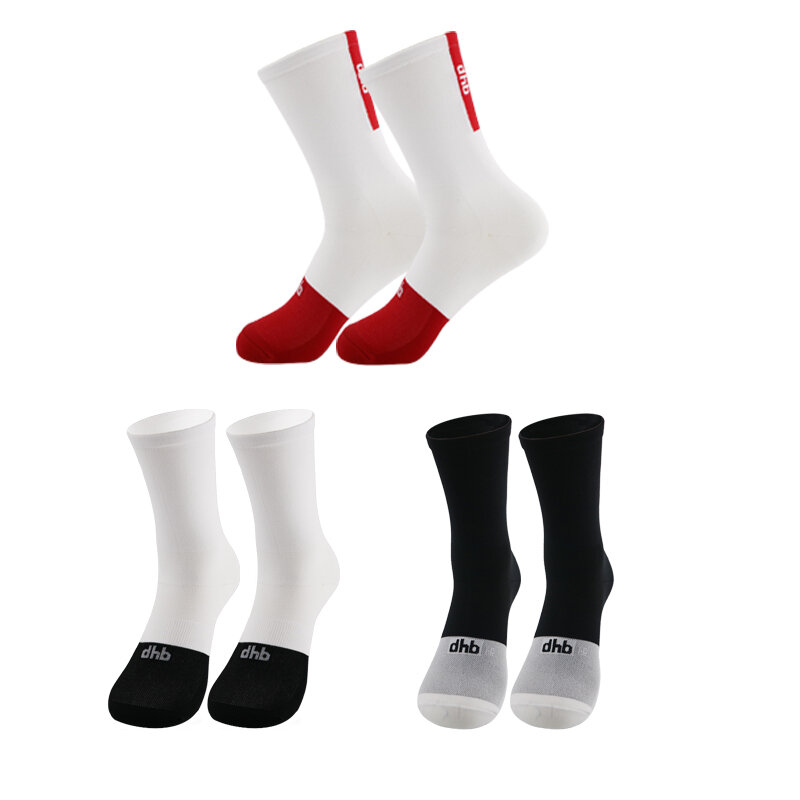 4 pares de los hombres calcetines deportivos calcetines 