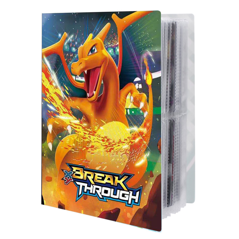 240Pcs Holder collezioni Pokemon Cards Album Book elenco caricato in alto giocattoli regalo per bambini