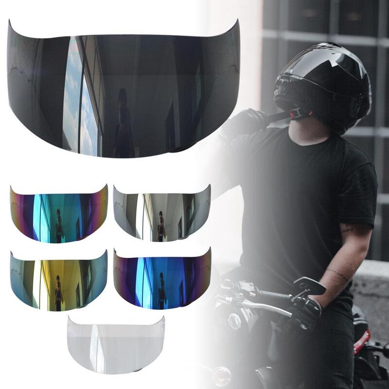 Visière de casque de moto, plusieurs couleurs, Unique, robuste, haute flexibilité, pour la sécurité