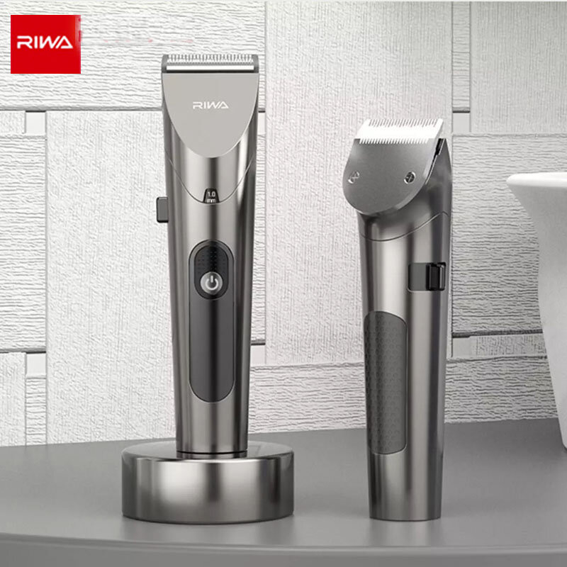 Xiaomi Riwa – tondeuse à cheveux professionnelle pour hommes, rasoir électrique avec écran LED, lavable