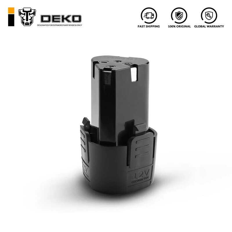 DEKO Battery12V 12V akumulator litowo-jonowy dla Banger 12V wiertarka akumulatorowa