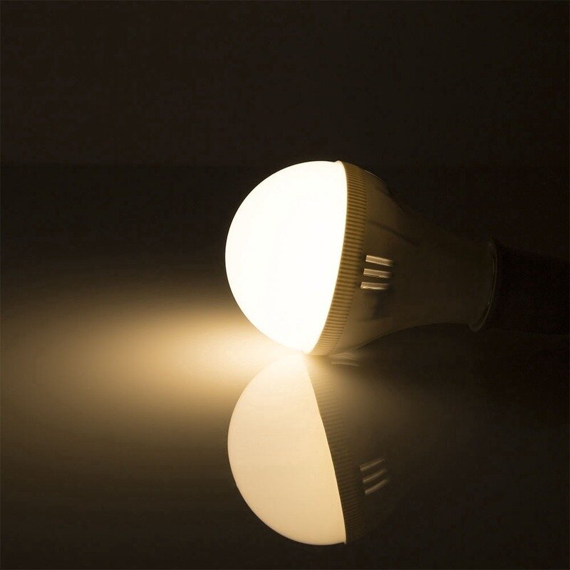 Energooszczędna inteligentna dioda LED E27 AC220V żarówka LED 3W 5W 7W 9W 12W 15W lampa kulista inteligentna żarówka lampa zimna i ciepła biała