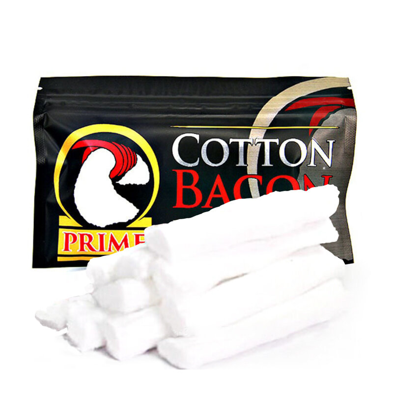 Cotton Bacon VAPE Cotton GOLD รุ่นเบคอนสำหรับ RDA RTA RBA Atomizer VAPE อุปกรณ์เสริม E บุหรี่