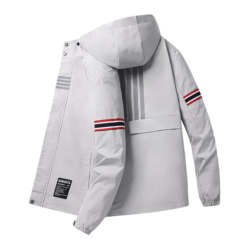 Jaquetas 2021 jaqueta com capuz roupas masculinas streetwear harajuku coreano moda masculina casacos y2k manga longa plus size roupas de grandes dimensões