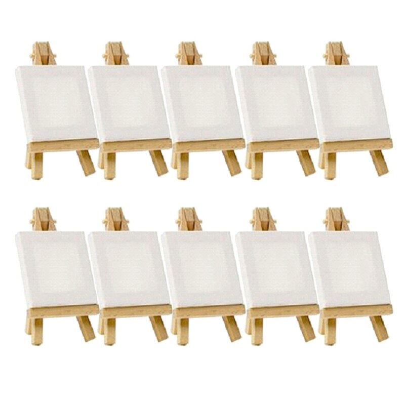 The Artist Oil Painting Wood Mini Easel For White Canvas Painting Cloth Furniture Furnishing For Painting Canvas Art Supplies