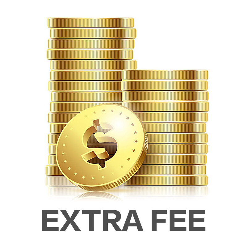 Novo link de pagamento especial para o custo de envio extra ou pagamento adicional no padrão do pedido ou transporte ordinário